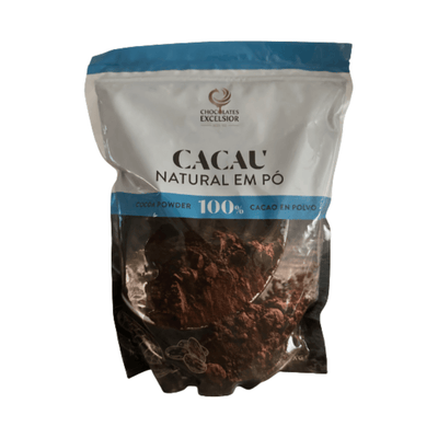Poudre de Cacao 100% Noir Intense - 1kg - Chocolates Excelsior