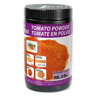Extrait de tomate en poudre Sosa 450 g – ingrédient naturel pour colorer et aromatiser vos préparations culinaires