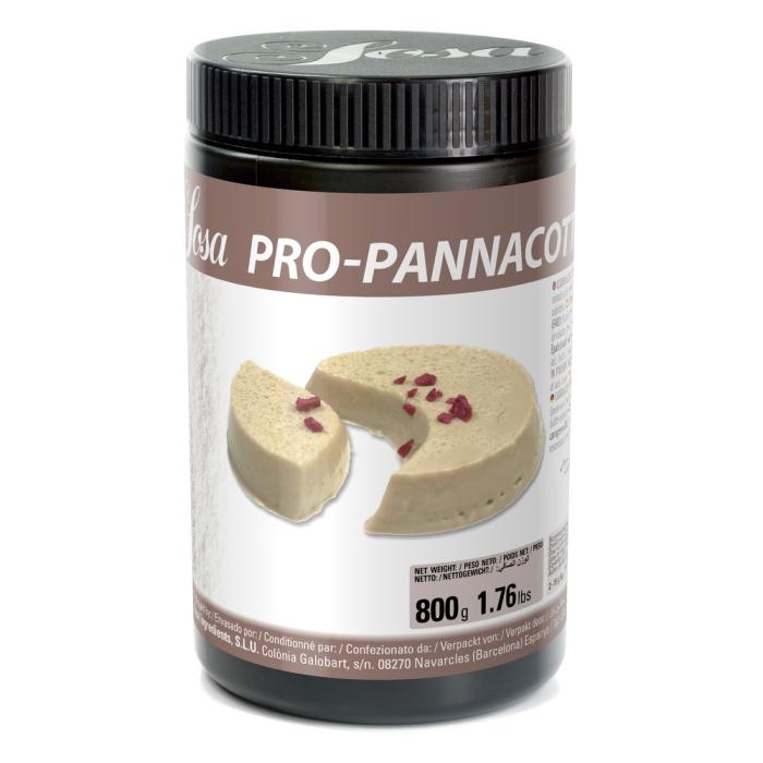 Pot de Pro-Pannacotta Sosa 800 g – gélifiant végétal à base d’algues