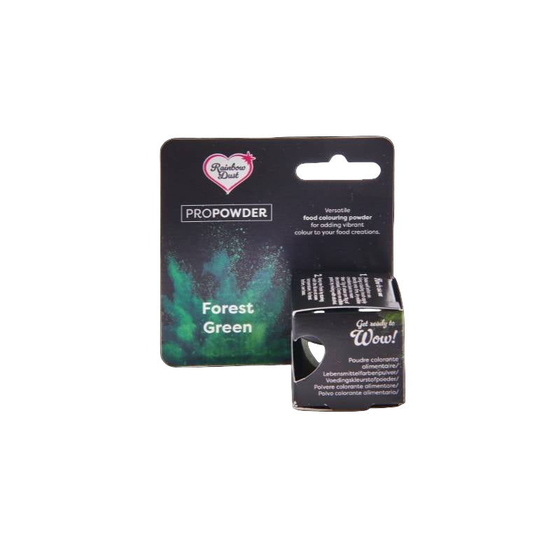 Poudre alimentaire matte Rainbow Dust ProPowder – colorant professionnel pour chocolat, pâte à sucre et glaçage
