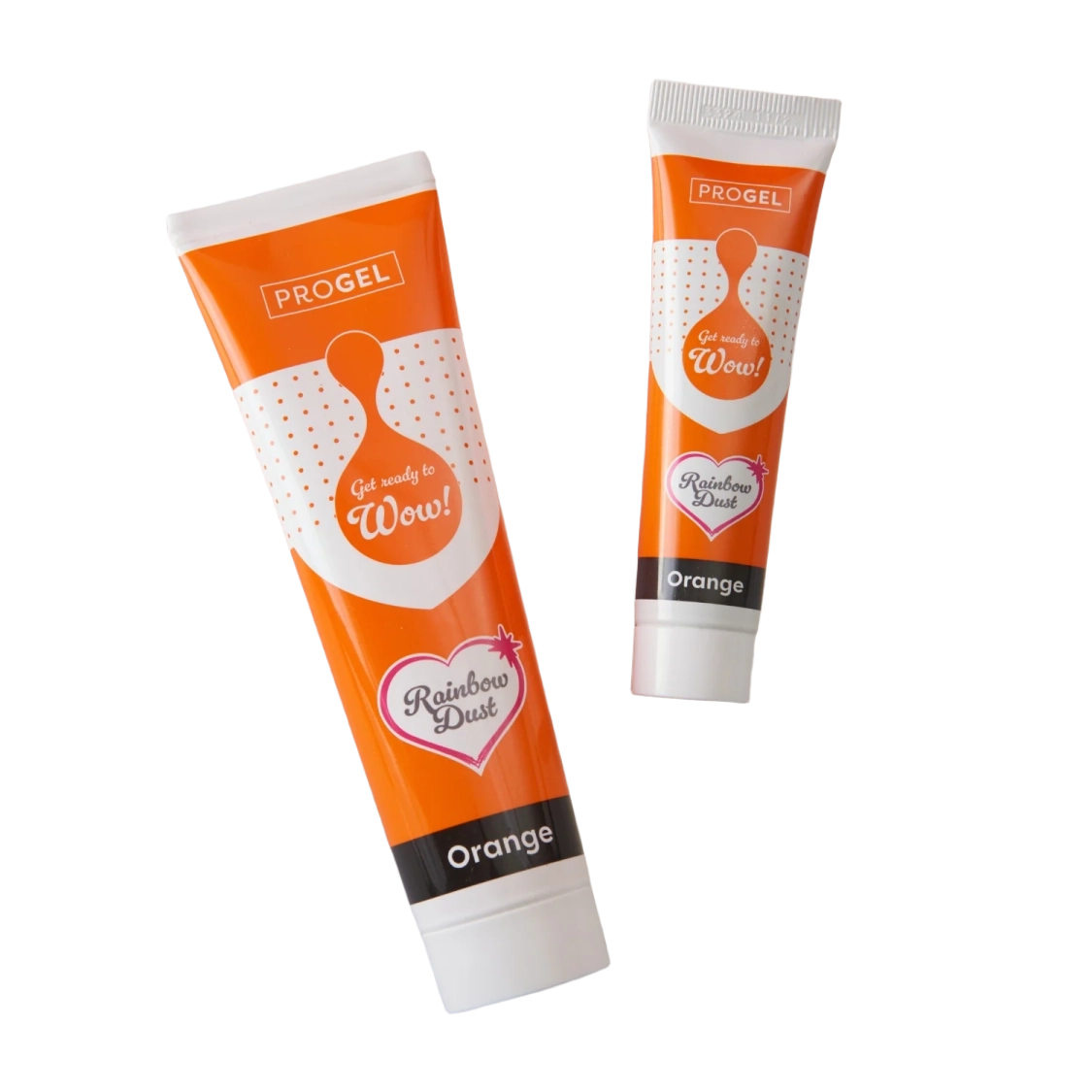 Colorant alimentaire concentré orange Rainbow Dust 100 g pour pâte à sucre et glaçages