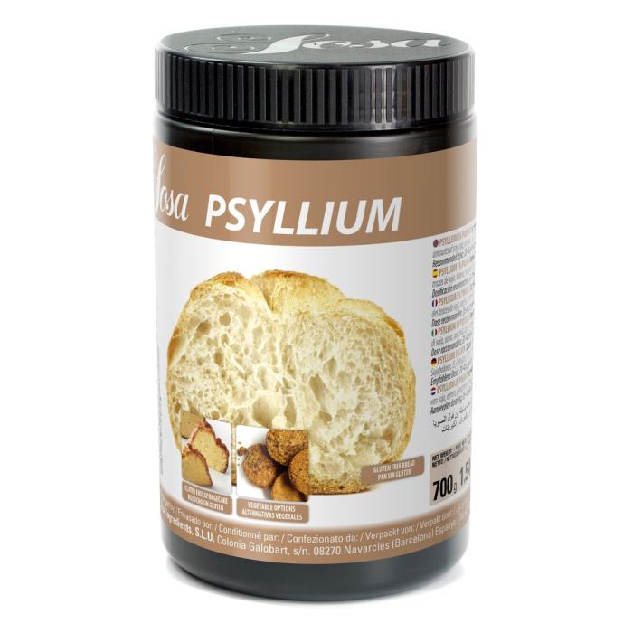 Pot de psyllium en poudre 700 g – Sosa, fibre végétale technique pour pain et pâte sans gluten