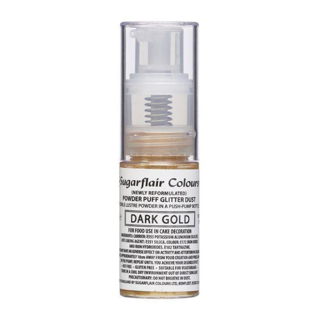 Pump Spray - Dark Gold 10g - SUGARFLAIR