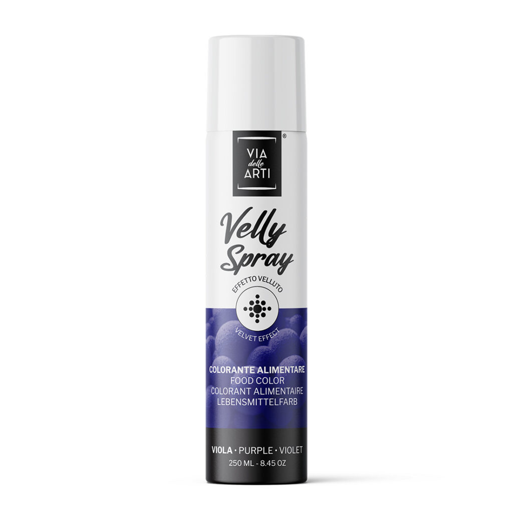 Velly Spray Flocage Velours - Violet 250 ml