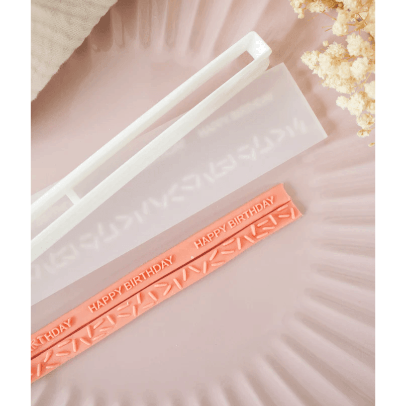 Rainbow Sticks - Happy Birthday & Confettis