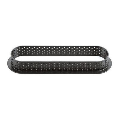 Moule à Tartelette Rectangulaire Perforé 146 x 35 mm - Silikomart