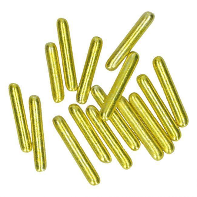 Rods - Metallic Yellow Gold 2cm - FUN CAKES