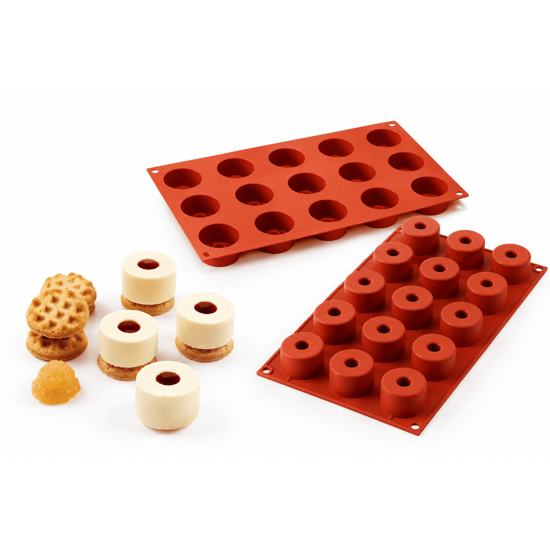 Moule Silicone Rond Délice 15 Cavités