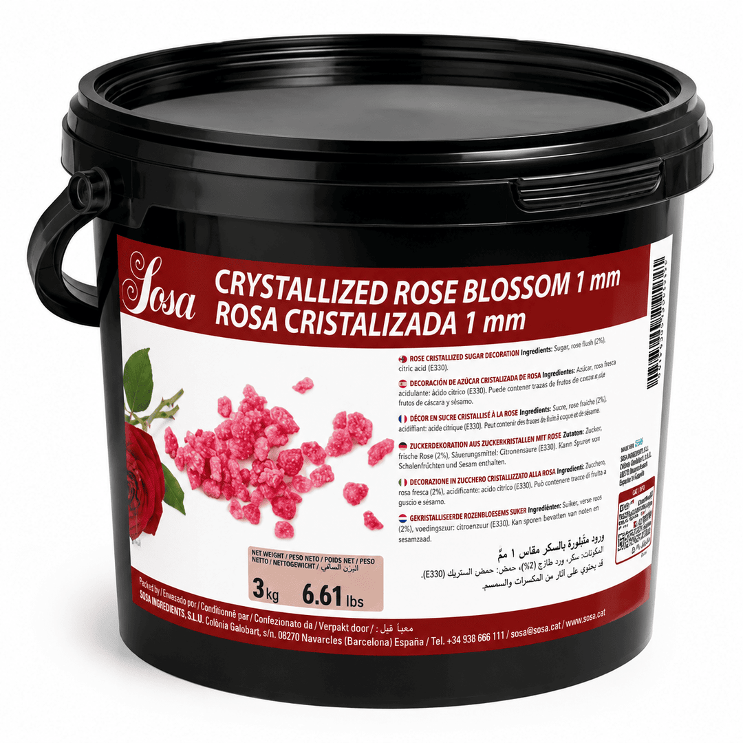 Fleurs de Rose Cristallisées 1 mm – 3 kg