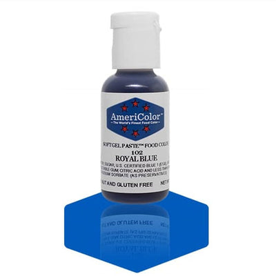 colorant alimentaire bleu royal, AmeriColor royal blue, colorant gel pâtisserie