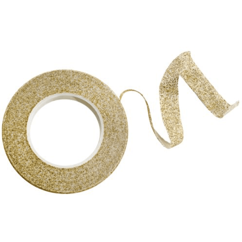 Ruban Adhésif Floral - Gold Sparkle
