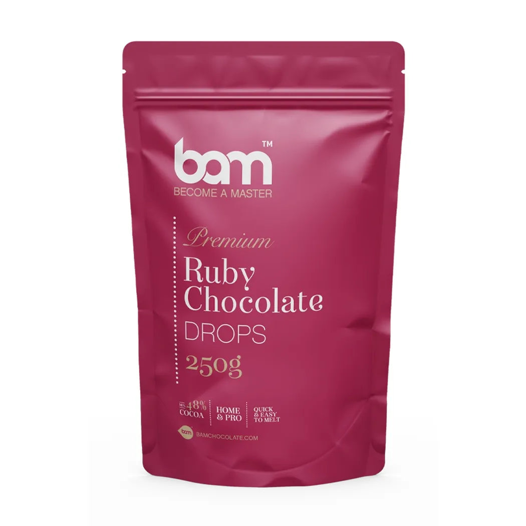 Pistoles de Chocolate Ruby 49% - 250g