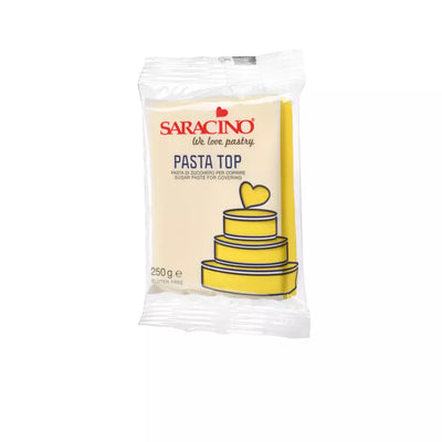 Pâte à sucre Saracino Pasta Top Jaune 250g