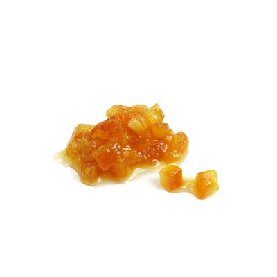 Peau de mandarine confite en dés 5x5 mm Sosa en boîte de 1,5 kg