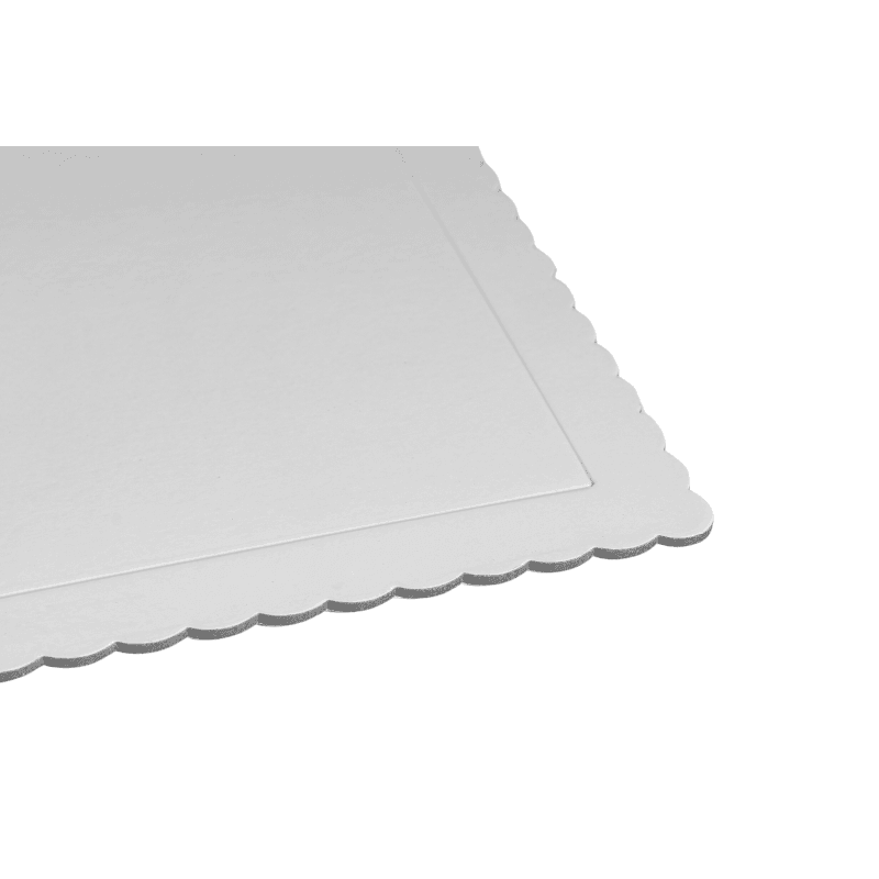 Semelle Rectangulaire - BLANC 30 x 40cm - PASTRY COLOURS