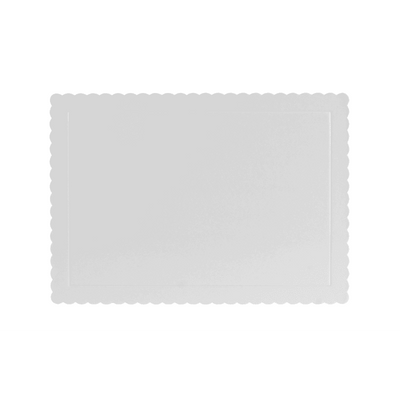 Semelle Rectangulaire - BLANC 30 x 40cm - PASTRY COLOURS