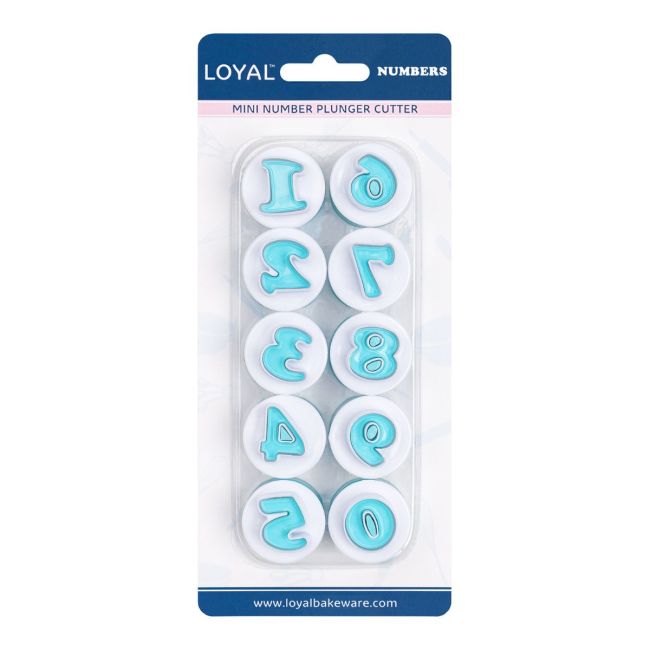 Set/ 10 Emporte-pièces Mini Chiffres 0–9
