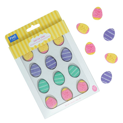 Set/ 12 Oeufs de Pâques Comestibles - PME