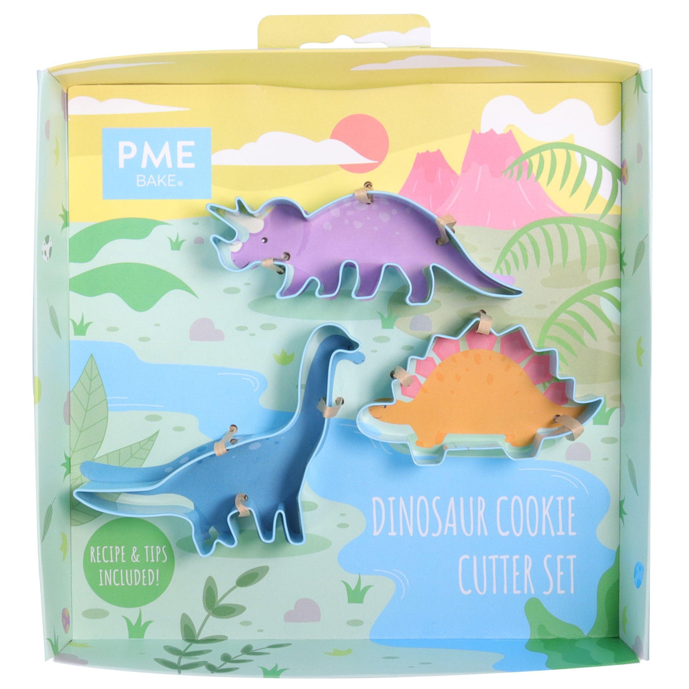 Set/ 3 Emporte-pièce Dinosaure - PME