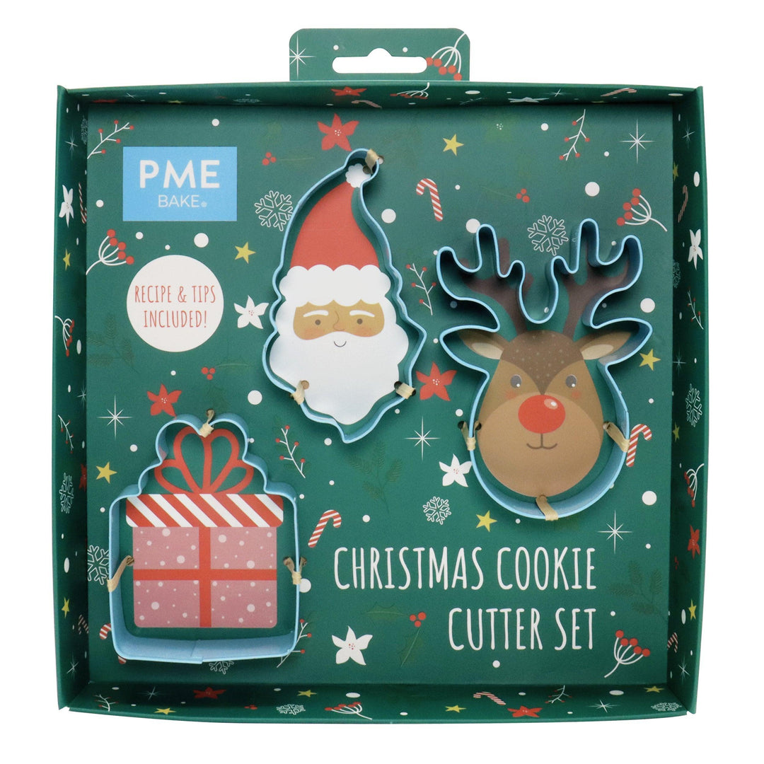 Set/ 3 Emporte-pièce Père Noël