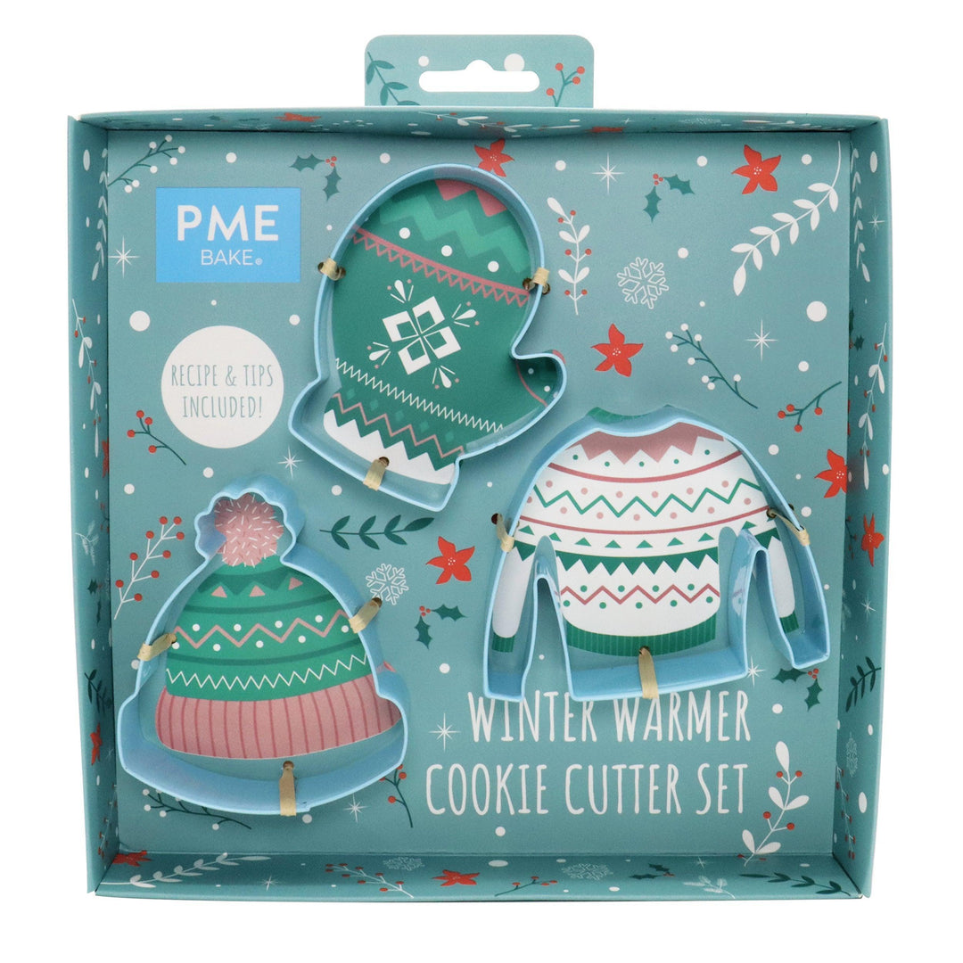 Set/ 3 Emporte-pièce Winter Warmer