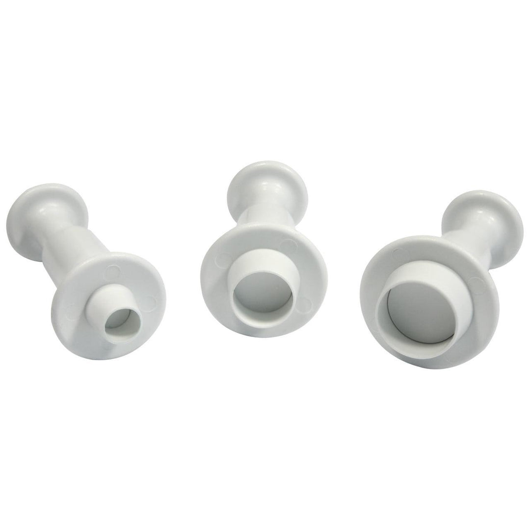 Set/3 Drücker-Ausstechformen – rund – DEKOFEE