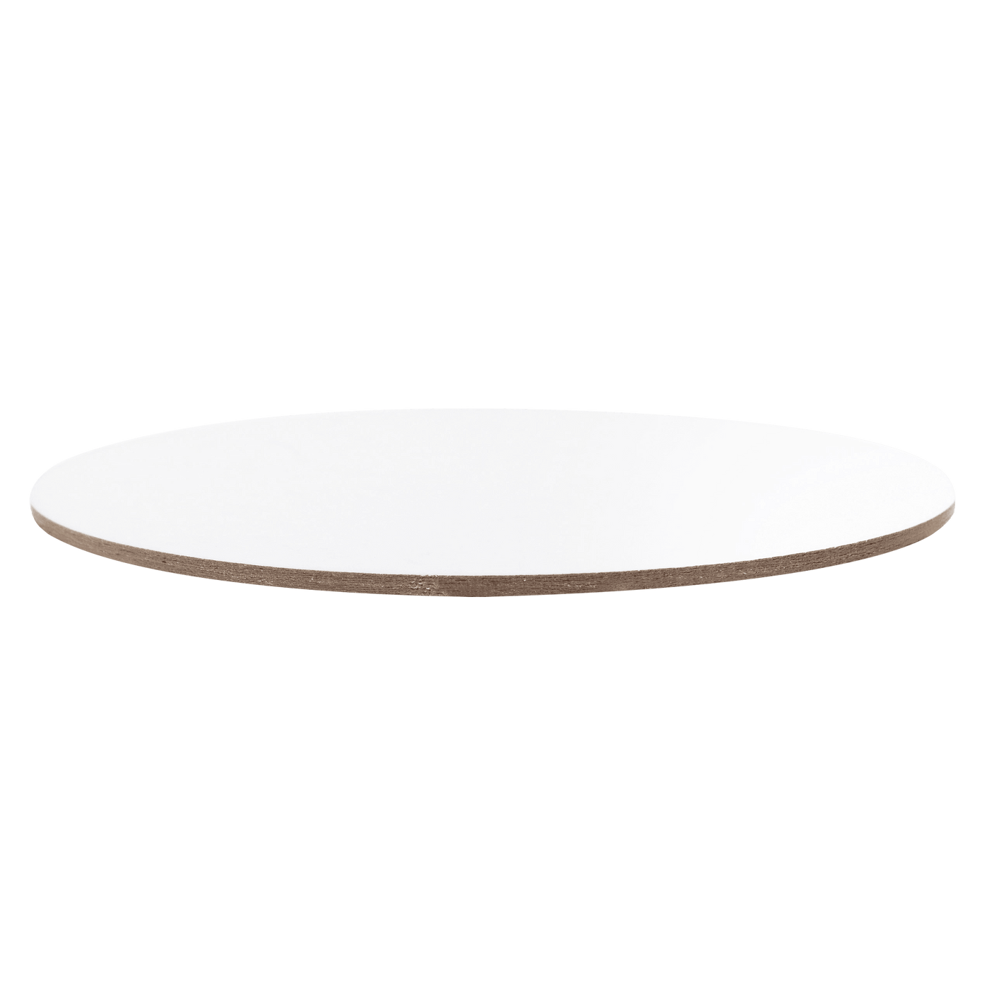 Set/5 Cake Card Rond BLANC (choisir la taille) - PME