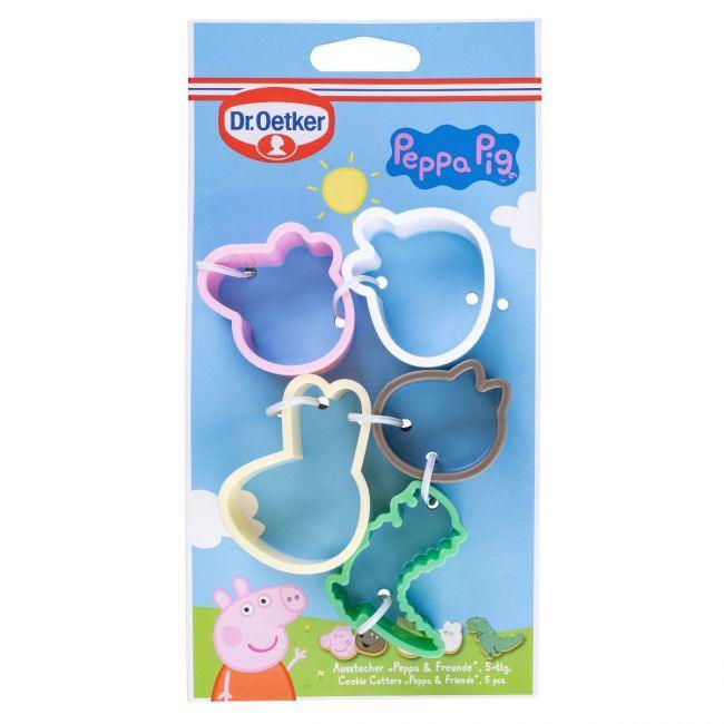 Set/5 Emporte-Pièces Peppa Pig