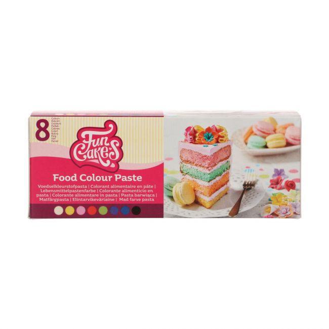 Set/8 Colorants en Pâte Concentrée