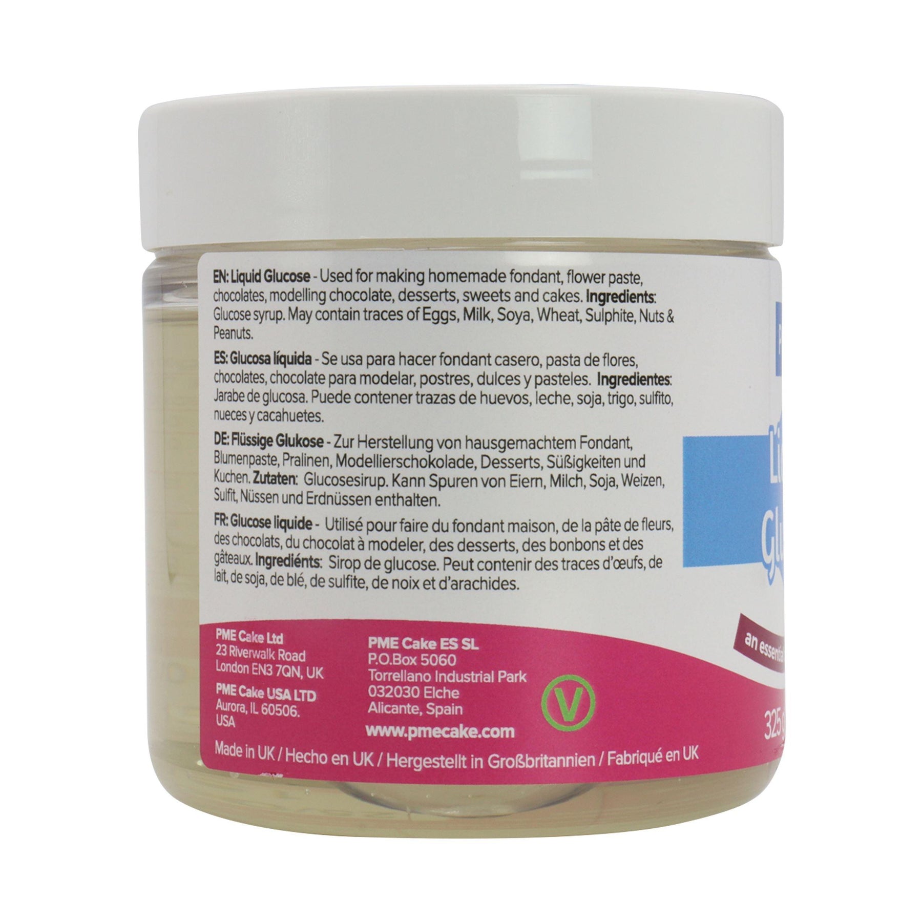Cake Inventory Management Glukózový sirup 325g - PME Cake