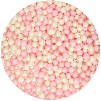 Soft Pearls - Rose & Blanc - FUN CAKES