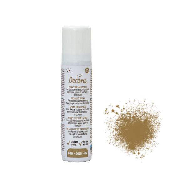 Spray Metallique - Gold 75 ml - DECORA