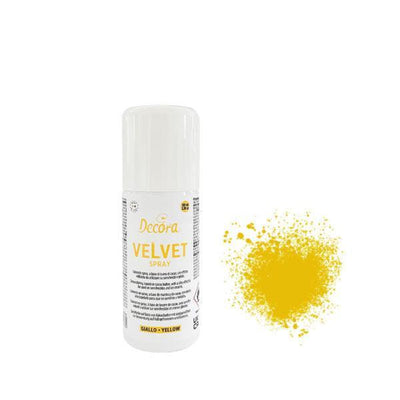 Spray Velours Decora - Jaune 100 ml - DECORA