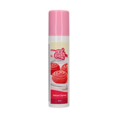Spray Velours Rouge 100ml - FUN CAKES