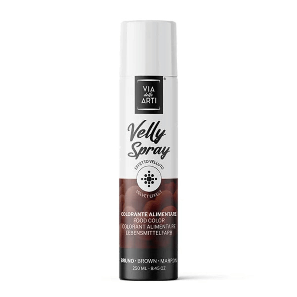 Velly Velvet Flocking Spray - Marrom 250 ml Sem Azo