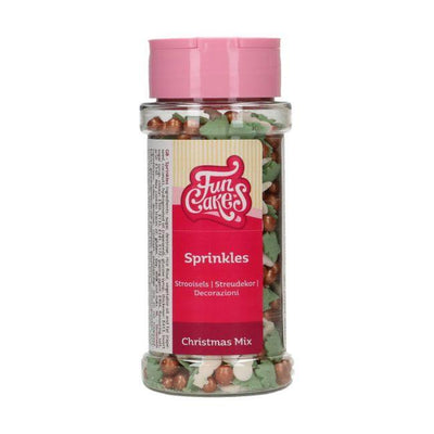 Sprinkles Christmas Mix 55g - FUN CAKES