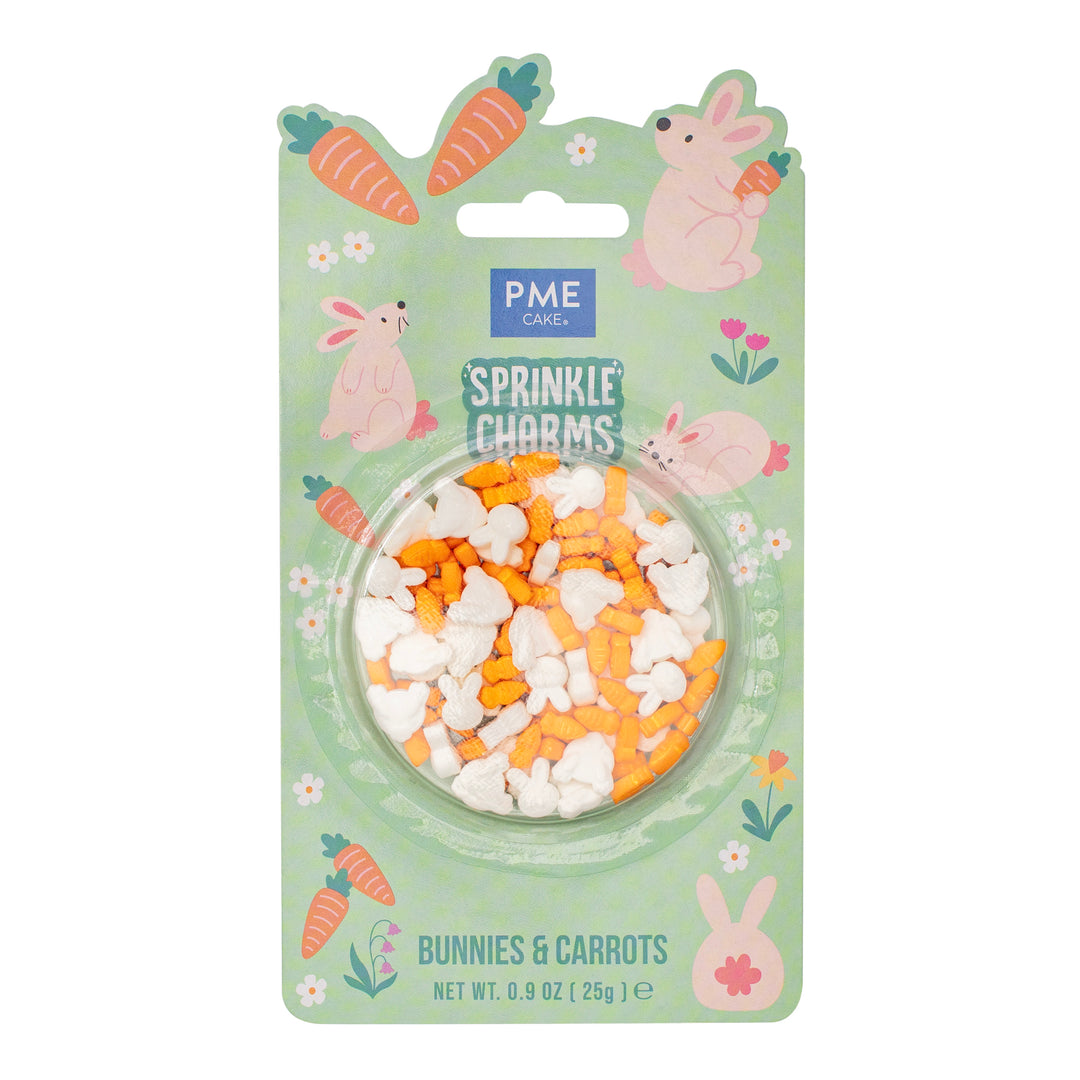 Sprinkles Lapins & Carottes - 25g - PME Cake