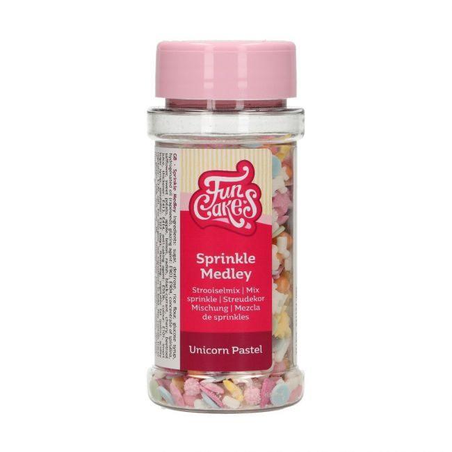 Sprinkles Licorne Pastel - 50g - FUN CAKES