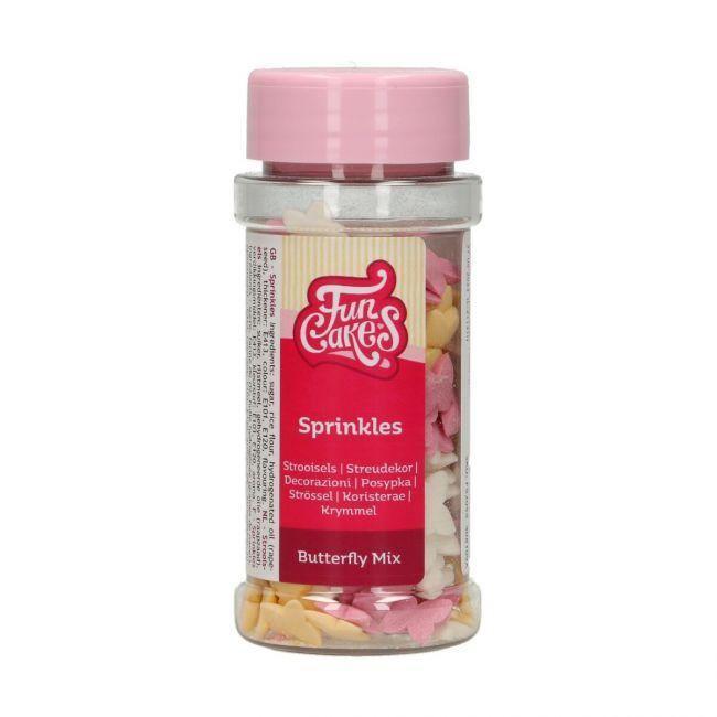 Sprinkles Papillons - 50g - FUN CAKES