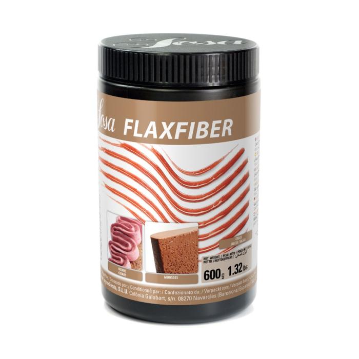 Pot de Flaxfiber 600 g – Sosa, fibres de lin épaississantes pour ganaches, mousses et sauces