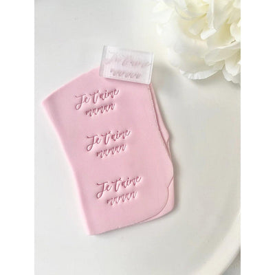 Stamp It - Je t'aime Maman - OH MY COOKIE