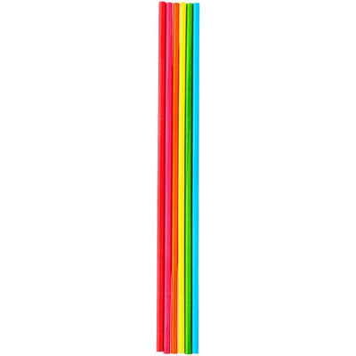 100 Multi-kleurige Lollystokjes - 20cm