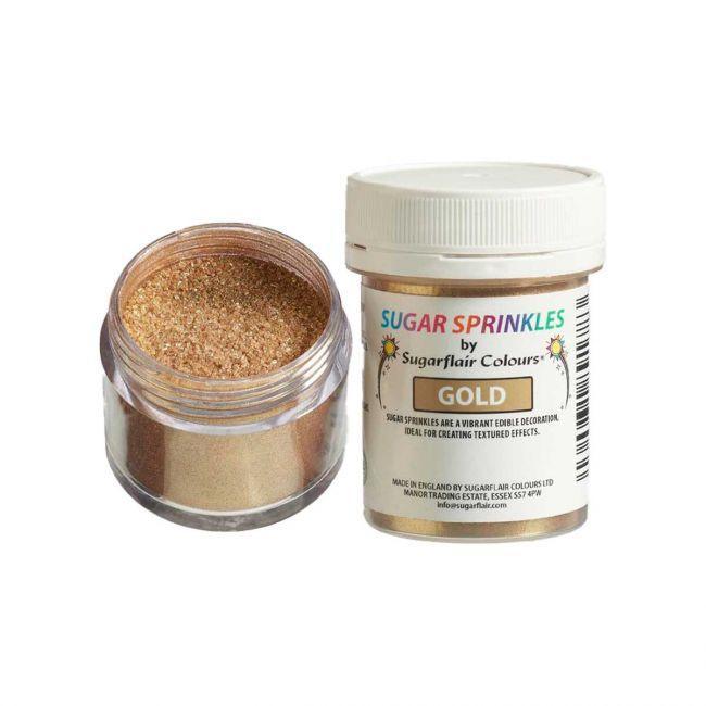 Goldglitzerzucker - 40g - SUGARFLAIR