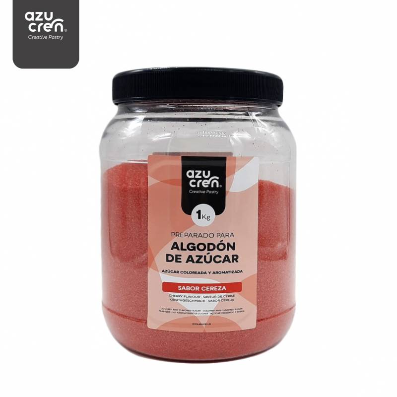 Sucre pour Barbe à Papa - Cerise 1 kg