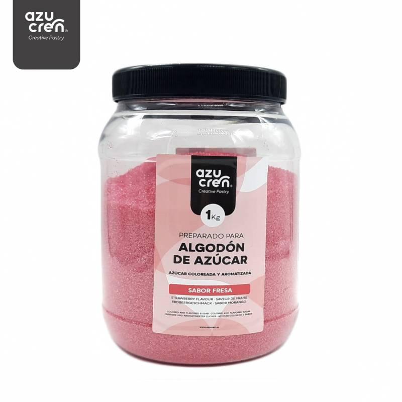 Sucre pour Barbe à Papa - Fraise 1 kg