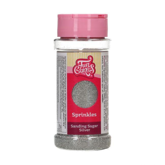 Sucre Sable Pailleté 80g - Argenté