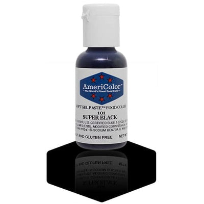 colorant noir alimentaire, Americolor Super Black, colorant gel noir