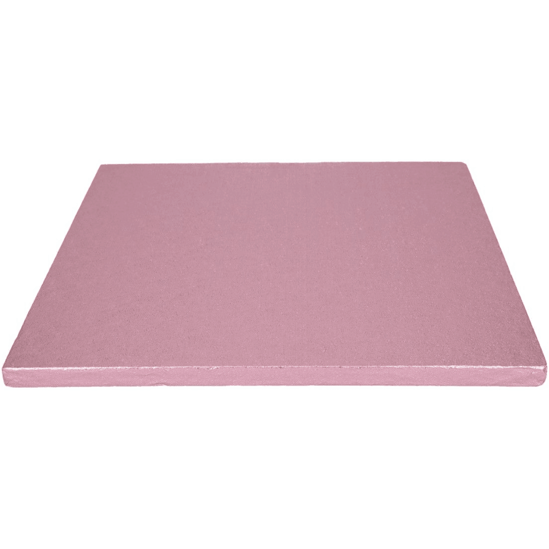 Support à gâteau Carré Rose - Drum - 30,5cm