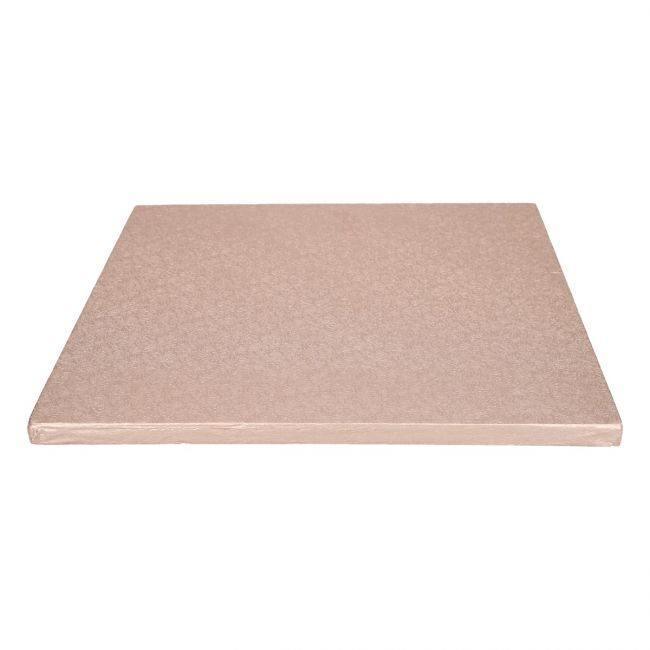 Support à gâteau Carré Rose Gold - Drum - 30,5cm