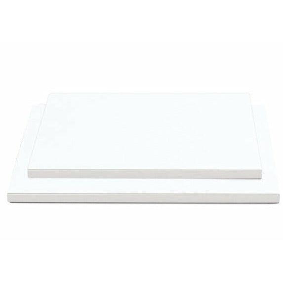 Support à gâteau Rectangulaire - Blanc 30 x 40 cm